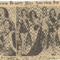 California Beauty Miss America for 1946: Marilyn Buford